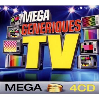 Cover for Mega Generiques Tv · Amicalement Votre - Mac Gyver - Alerte A Malibu - Capitaine Flam ? (CD)