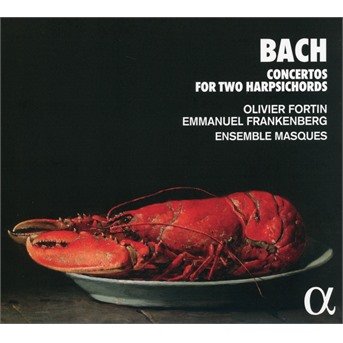 Cover for Ensemble Masques / Olivier Fortin / Emmanuel Frankenberg · Bach: Concertos For Two Harpsichords (CD) (2020)