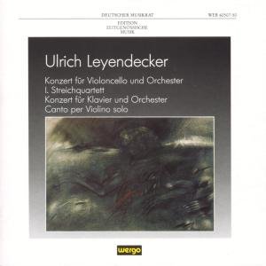 Cover for Leyendecker: Konzert Fur Violoncello / Various (CD) (1996)