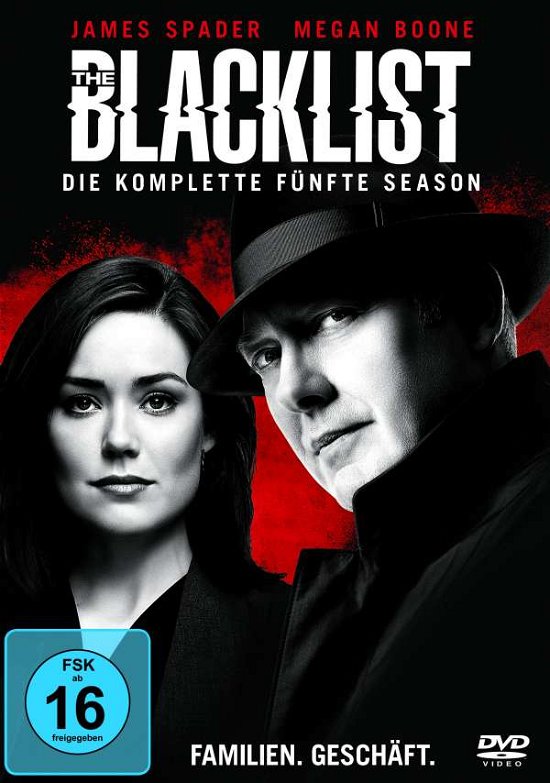 Cover for The Blacklist Season 5 (DVD) (2018)