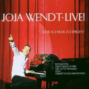 Cover for Joja Wendt · Live! Sehr Schwer Zu Spielen (CD) (2002)
