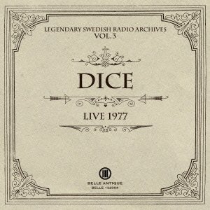 Cover for Dice · Live 1977 (CD) [Japan Import edition] (2013)