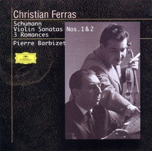 Cover for Christian Ferras · Schumann: Violin Sonatas Nos.1 &amp; 2|3 Romances (CD) [Japan Import edition] (2000)