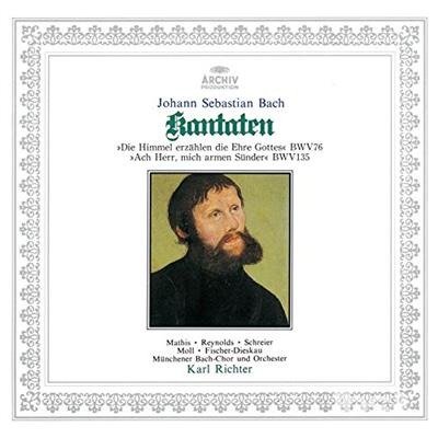 Cover for Bach / Richter,karl · Bach: Cantatas Bwv 76/135 (CD) [Limited edition] (2018)