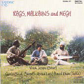 Cover for Malkauns &amp; Megh / Jasani / Singh / Latif · Rags (CD) (1995)