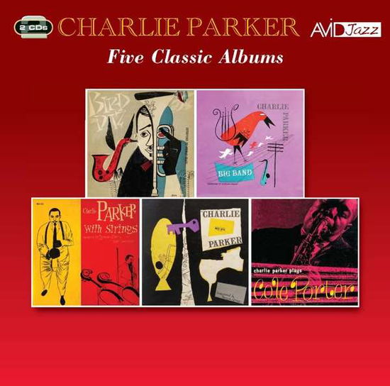 Five Classic Albums - Charlie Parker - Musikk - AVID JAZZ - 5022810729723 - 6. mars 2020