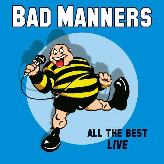 Cover for All the Best Live (Red Vinyl) · Bad Manners (LP) [Coloured edition] (2021)