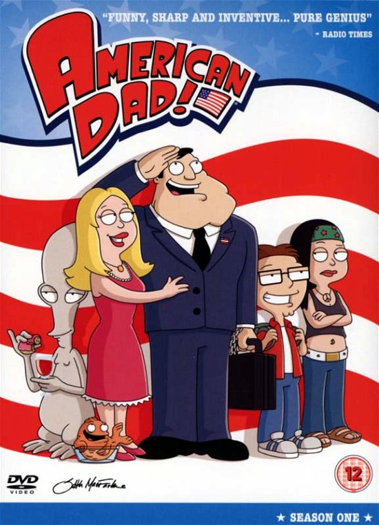 Cover for 20th Century Fox · American Dad! - Season 1 (DVD) (2019)