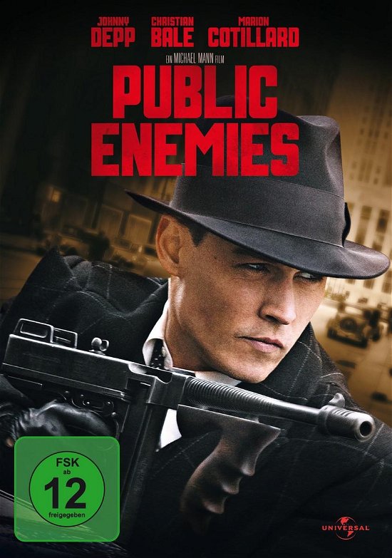 Cover for Johnny Depp,christian Bale,marion Cotillard · Public Enemies (DVD) (2009)