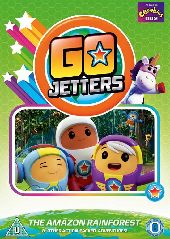 Cover for Go Jetters: the Amazon Rainfor · Go Jetters - the Amazon Rainforest and Other Adventures (DVD) (2017)