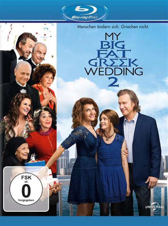 Cover for Nia Vardalos,john Corbett,lainie Kazan · My Big Fat Greek Wedding 2 (Blu-ray) (2016)