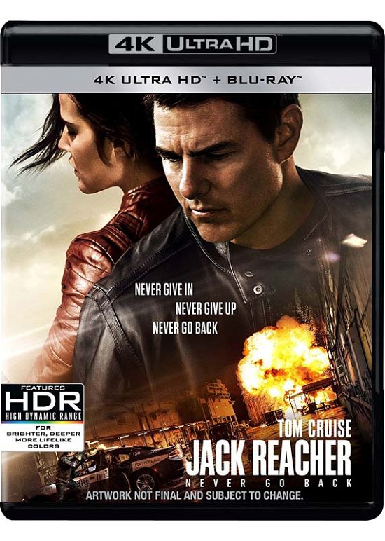 Jack Reacher Never Go Back - Jack Reacher Never Go Back Uhd BD - Películas - Paramount Pictures - 5053083105723 - 27 de febrero de 2017