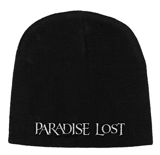 Paradise Lost · Paradise Lost Unisex Beanie Hat: Logo (TØJ) [Black - Unisex edition] (2019)