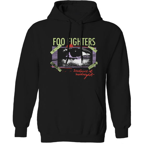 Foo Fighters Unisex Pullover Hoodie: Medicine At Midnight Taped - Foo Fighters - Marchandise - PHD - 5056012049723 - 26 février 2021