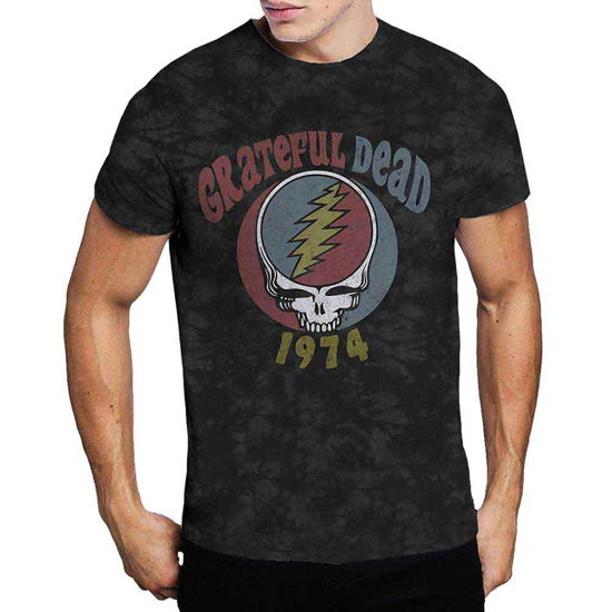 Grateful Dead Unisex T-Shirt: 1974 (Wash Collection) - Grateful Dead - Koopwaar -  - 5056561020723 - 