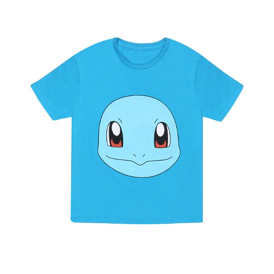 Cover for Pokemon · Pokemon: Squirtle Face - Blue (T-Shirt Bambino Tg 7-8 Anni) (N/A)