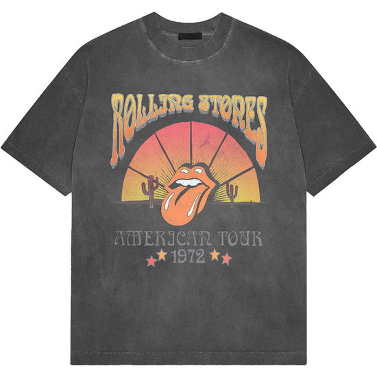 The Rolling Stones · The Rolling Stones Unisex Stone Wash T-Shirt: Desert '72 (T-shirt) [size S] (2024)