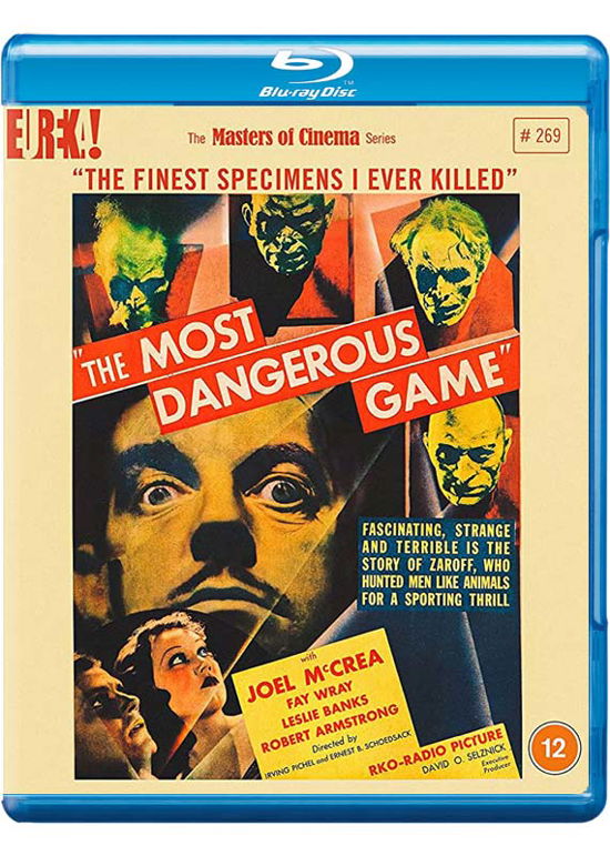 The Most Dangerous Game - Masters of Cinema - Películas - Eureka - 5060000704723 - 24 de octubre de 2022