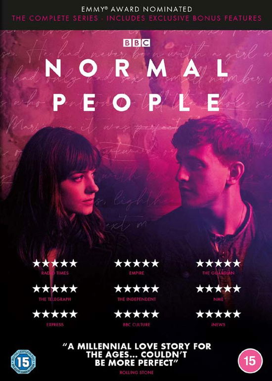 Normal People Series 1 - Normal People the Complete Ser - Elokuva - Element Films - 5391519870723 - maanantai 2. marraskuuta 2020