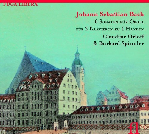 Cover for Bach / Orloff / Spinnler · 6 Sonatas for Organ (CD) [Digipak] (2011)