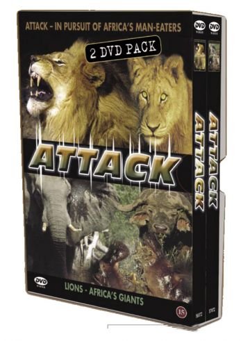 Cover for ATTACK  Lions (Africas Giants) (DVD) (2020)