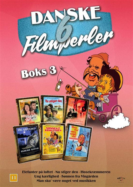 Cover for Danske Filmperler Boks 3 (DVD) (2019)