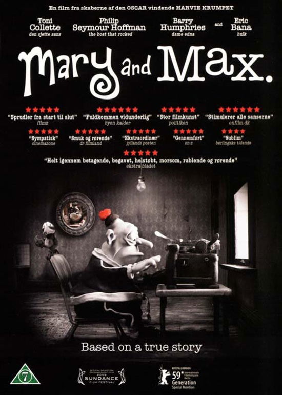 Cover for Mary and Max (DVD) (2010)