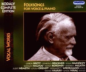 Cover for Z. Kodaly · Folksongs for Voice and P (CD) (2015)