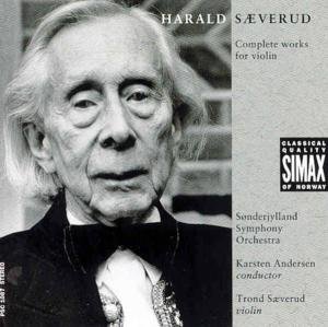 Complete Works for Violin - Saeverud / Andersen / Madsen / Saeverud / Sjso - Music - SIMAX - 7025560108723 - August 13, 1993