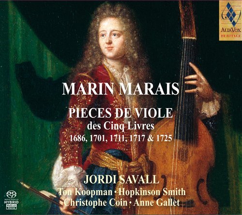 Pieces De Viole Des Cing Livres - M. Marais - Musiikki - ALIA VOX - 7619986398723 - keskiviikko 10. marraskuuta 2010
