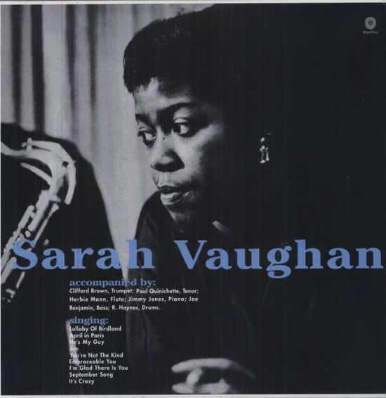 With Clifford Brown - Sarah Vaughan - Muziek - WAXTIME - 8436542011723 - 22 oktober 2012