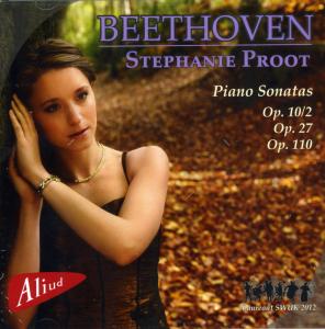 Beethoven Piano Sonatas Op.10/2 - Stephanie Proot - Musik - ALIUD - 8717775550723 - 11. maj 2012