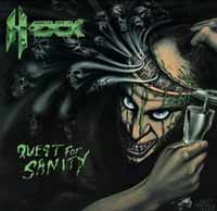 Hexx · Quest For Sanity / Watery Graves (LP) [Reissue edition] (2019)