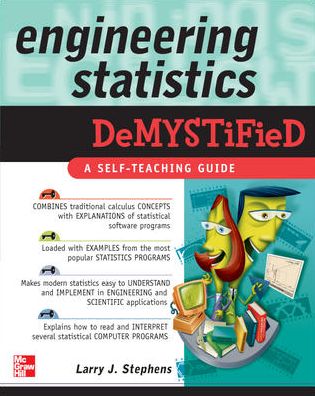 Cover for Larry Stephens · Engineering Statistics Demystified - Demystified (Paperback Book) [Ed edition] (2007)