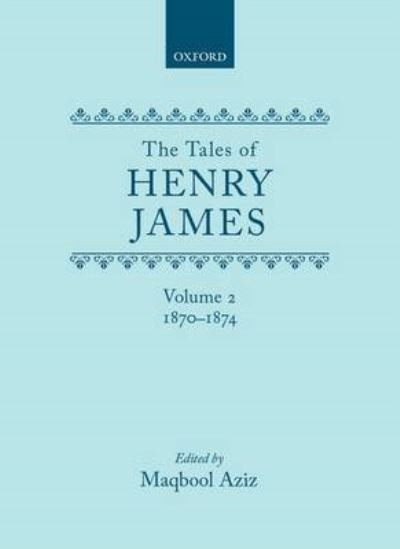 Cover for Aziz · Tales of Henry James Vol 2 Thj C (Hardcover bog) (2014)