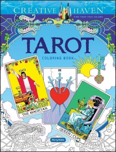 Cover for Marty Noble · Creative Haven Tarot Coloring Book - Creative Haven (Paperback Bog) (2024)