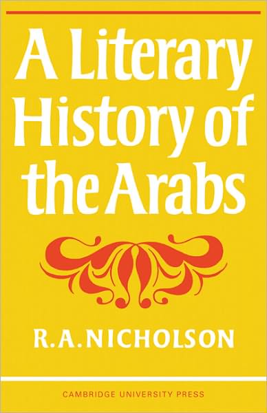 Cover for Reynold A. Nicholson · A Literary History of the Arabs (Paperback Book) (1969)