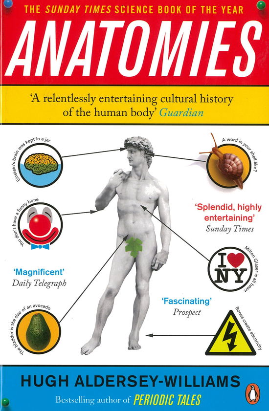 Cover for Hugh Aldersey-Williams · Anatomies: The Human Body, Its Parts and The Stories They Tell (Paperback Book) (2014)