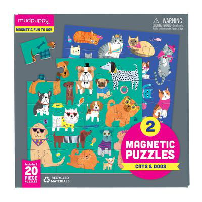 Cover for Rebecca Jones · Cats &amp; Dogs Magnetic Puzzles (Toys) (2019)