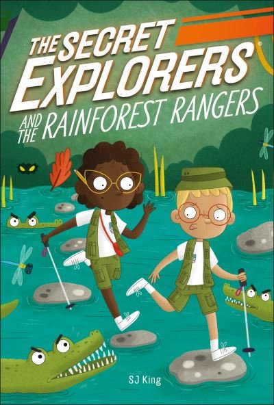 Cover for SJ King · The Secret Explorers and the Rainforest Rangers - The Secret Explorers (Hardcover bog) [Library edition] (2021)
