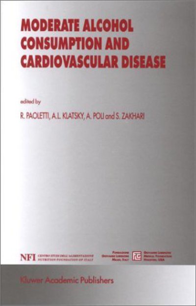 Cover for Moderate Alcohol Consumption and Cardiovascular Disease (Hardcover Book) (2000)