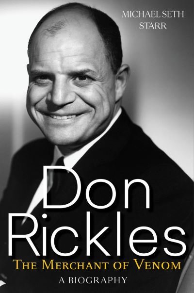 Cover for Michael Seth Starr · Don Rickles: The Merchant of Venom (Hardcover Book) (2022)