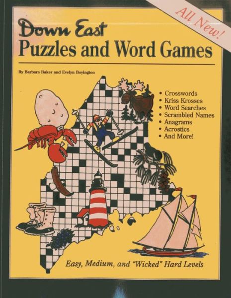 Cover for Barbara Baker · Down East Puzzles and Word Games (Paperback Book) (1993)