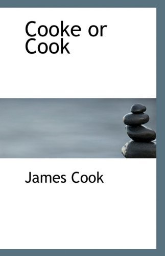 Cover for Cook · Cooke or Cook (Paperback Bog) (2009)
