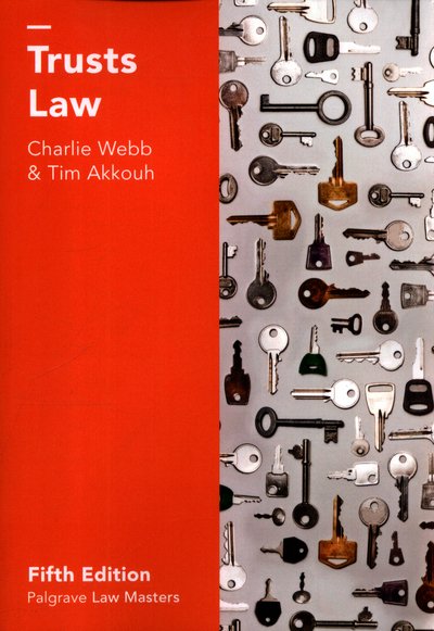 Cover for Webb, Charlie (Department of Law, The London School of Economics and Political Science) · Trusts Law - Hart Law Masters (Paperback Bog) (2017)