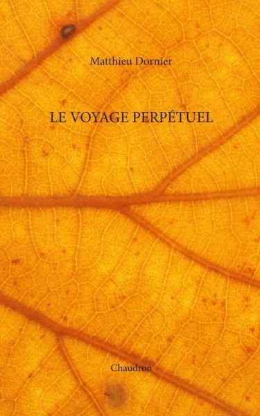 Cover for Matthieu Dornier · Le voyage perpétuel (Paperback Bog) (2024)