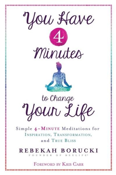 Cover for Rebekah Borucki · You Have 4 Minutes to Change Your Life : Simple 4-Minute Meditations for Inspiration, Transformation, and True Bliss (Paperback Book) (2017)