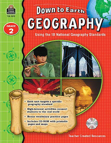 Cover for Ruth Foster · Down to Earth Geography: Using the 18 National Geography Standards, Grade 2 (Paperback Book) (2008)