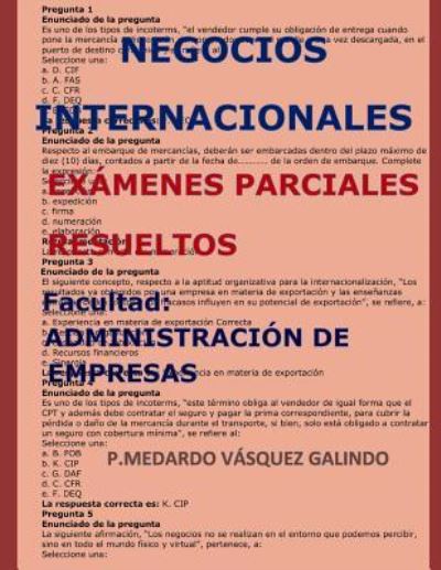 Negocios Internacionales-Ex - V - Böcker - Independently Published - 9781719983723 - 31 augusti 2018