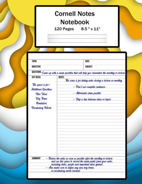 Cover for Cricket Creek Creatives · Cornell Notes Notebook (Paperback Book) (2018)